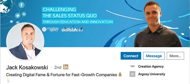 B2B Social Selling Podcast Transcript with Jack Kosakowski